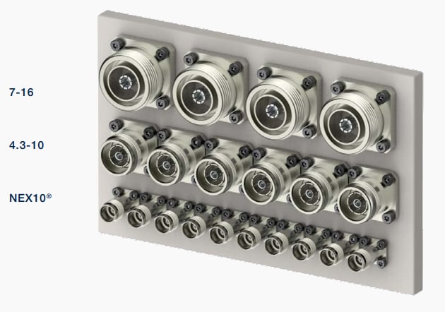 NEX10® RF Coaxial Connector System - Rosenberger | Mouser
